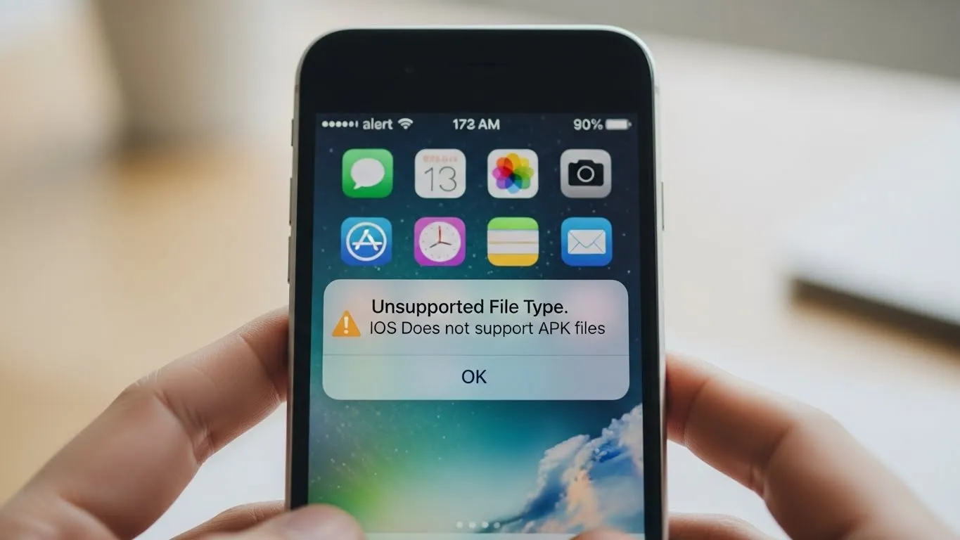 Install APK in Iphone